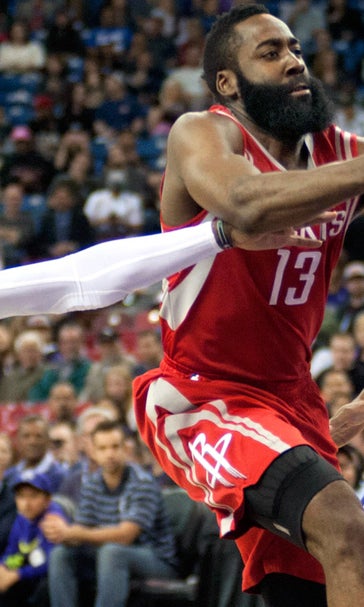 Harden scores 43, Rockets rout Kings 129-103